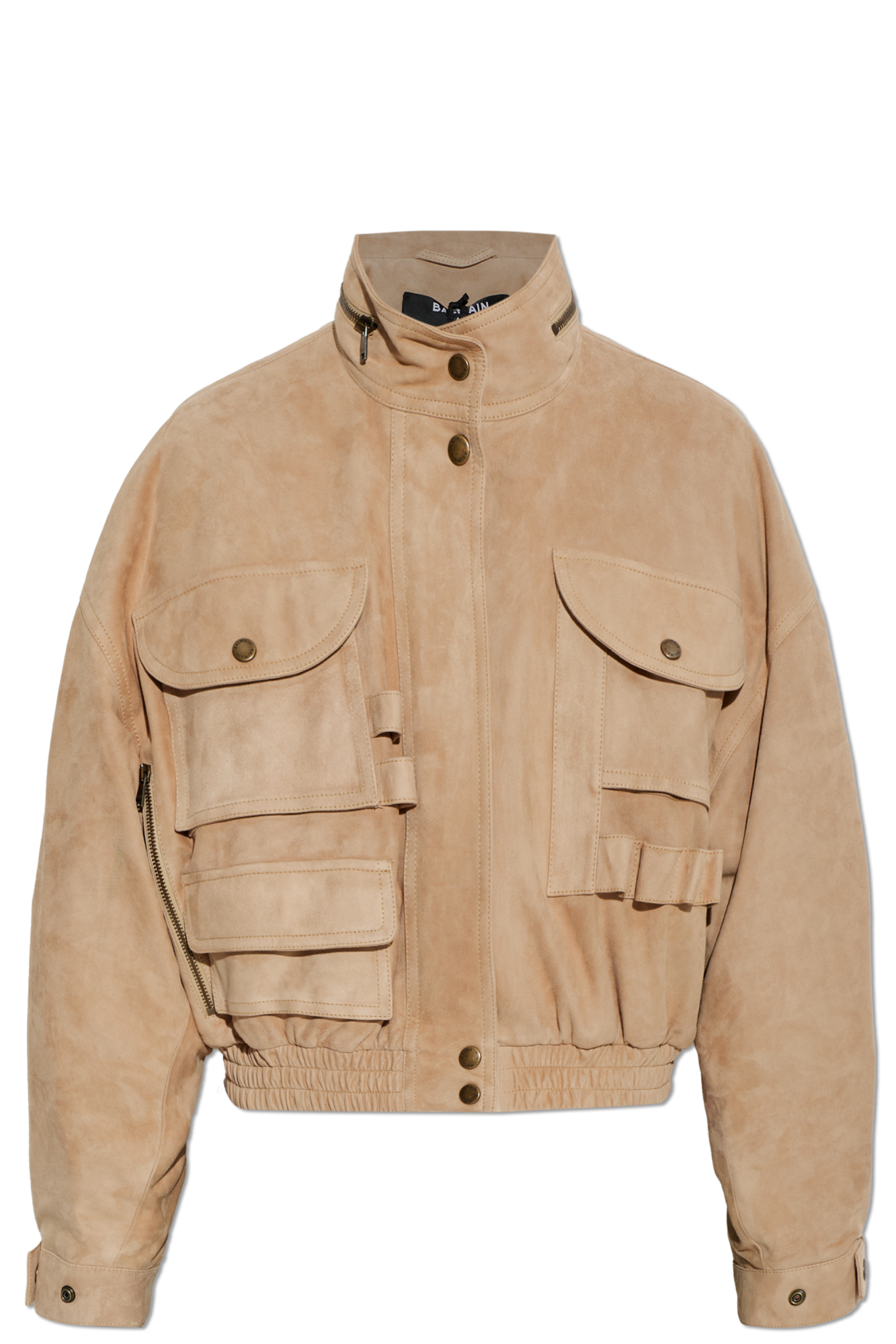 Balmain Suede jacket with pockets | Women's | Vitkac